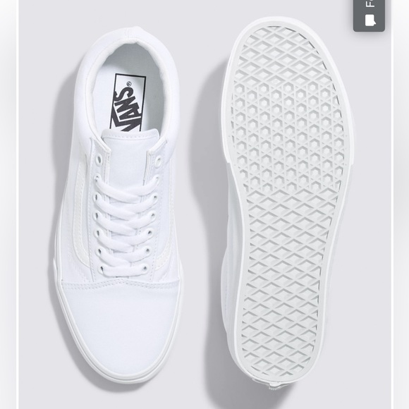 White old sloop canvas shoe - Picture 2 of 4